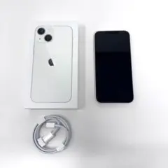 Apple iPhone 13 mini スターライト 本体 充電ケーブル付き