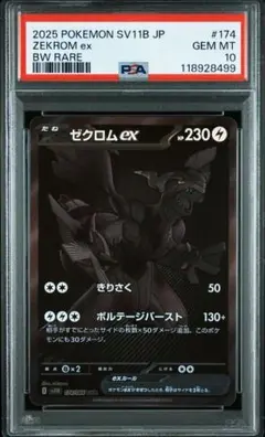 2025年最新】ゼクロムEX psa10の人気アイテム - メルカリ