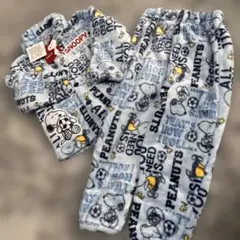 新品　タグ付き　PEANUTS スヌーピー パジャマ 110サイズ　もこもこ