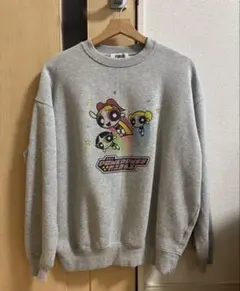 Champion リバースウィーブ　パワーパフガールズ　スウェット　msw038 Champion リバースウィーブ パワーパフガールズ スウェット msw038