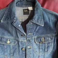 70's 80's⭕️Lee⭕️デニムジャケット⭕️ビンテージ 101 220