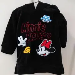ミニーマウス トレーナー 90 黒