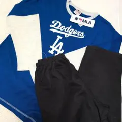 新品タグ付き☆ドジャース☆МLB☆ 長袖☆セットアップ☆上下☆160cm
