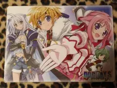 DOG DAYS B5下敷き