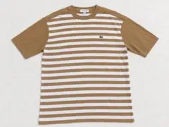 LACOSTE ラコステ ボーダー ニット Tシャツ M