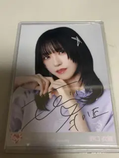 =LOVE 野口衣織 生写真 直筆 (個別ポロシャツ ヨリ)