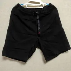 グラミチ ベイカーショーツ黒　ショートパンツ/S/BK/GMP-22S2175