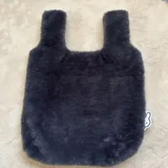 ミッフィー ファーバッグ トートバッグ グレー
