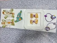 ハロウィン　ヘアゴム　８点セット