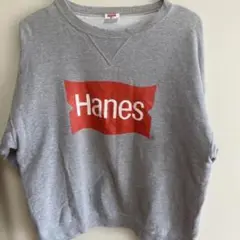 Hanes グレー トレーナー Mサイズ