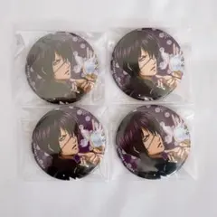 銀魂　銀魂高校　3Z 冬の乱　缶バッジ　高杉晋助　4個