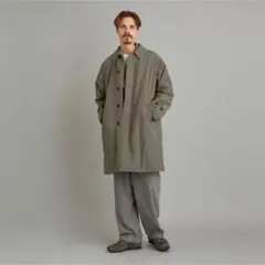 steven alan ステンカラーコート L オリーブグリーン