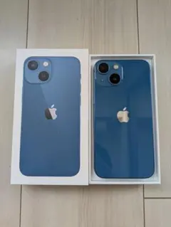 Apple iPhone 13 mini ブルー 箱付き