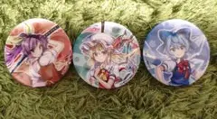 東方プロジェクト ピンバッチ　シール