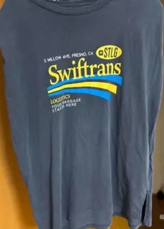 ダークグレー ロゴTシャツ