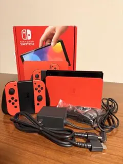 Nintendo Switch 有機ELモデル マリオレッド