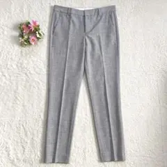 美品★ 【エムケーミッシェルクラン】 テーパードパンツ （M） グレー