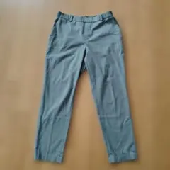 ユニクロ UNIQLO EZYアンクルパンツ レディース　L グレー
