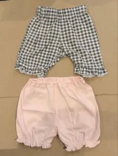 ハーフパンツ　２枚セット　80cm