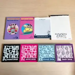 ディズニー　メモ帳セット