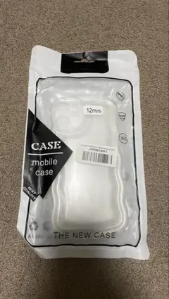 iPhone 12 mini ケース 透明 ソフト シャカシャカフレークイン可能