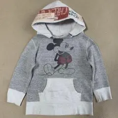 【デニムダンガリー】ミッキースウェット　パーカー　プルオーバー