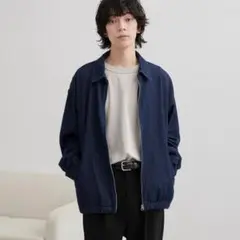 coen(UAグループ)【C.DENIMS】デニムジップアップブルゾンLサイズ