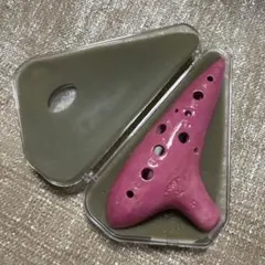 AKETA オカリナ T-1C レッド 専用ケース付き - メルカリ