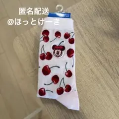 ミニー さくらんぼ チェリー 靴下 東京ディズニーランド ディズニー