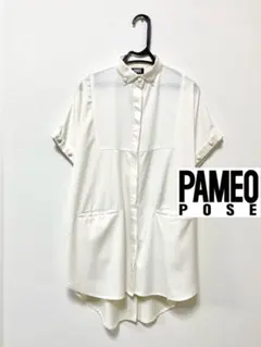 ●●●最終価格●●●【PAMEO POSE】Over Design shirtのサムネイル