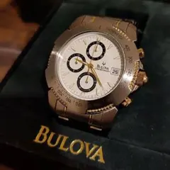 【超美品・完動品】1999年 BULOVA クロノグラフ コンビのサムネイル