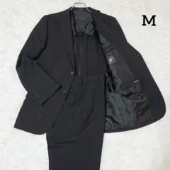 SUIT SELECT スーツ 黒 ブラック 無地 フォーマル 冠婚葬祭 A6 - メルカリ