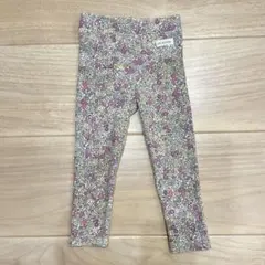 ZARAベビー 花柄 リブレギンス 92cm