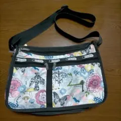 LeSportsac 花柄 蝶柄 ショルダーバッグ デラックスエブリデイバッグ