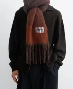 SINSS Check muffler / シンス　チェックマフラー2色セット SINSS（シンス）の「Cashmere Blend Muffler / カシミヤブレンド