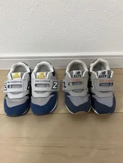new balance 996 ネイビー/グレー　15cm,15.5cmセット