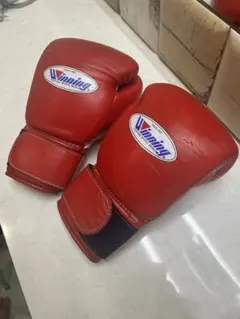 Winning ボクシンググローブ 12oz レッド - メルカリ