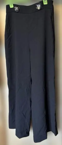 ZARA★ワイドパンツ★S★黒