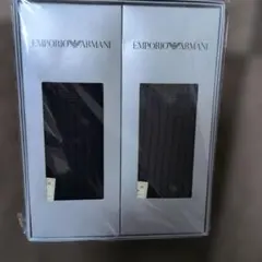 EMPORIO ARMANI メンズ ソックス 2足セット