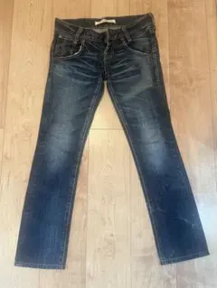 リーバイス　Levi's デニム　ローライズ　RE502 日本製　26 赤パッチのサムネイル