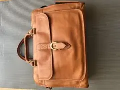 FRYE フライ 本革 ブラウン ビジネスバッグ - メルカリ