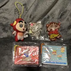 新品未開封 クレヨンしんちゃん グッズ5点セット