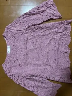 ROPÉ PICNIC（ロペピクニック） レース トップス ラベンダー 裏地付き