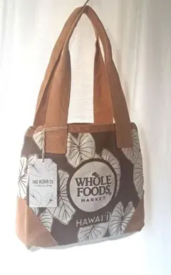 Whole Foods Market ハワイアン トートバッグ　エコバッグ