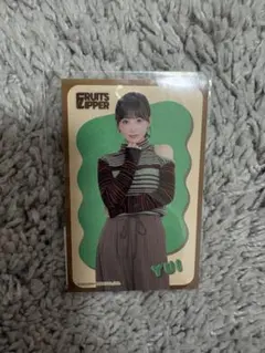 【即購入可】FRUITS ZIPPER 櫻井優衣 ステッカー