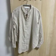 SENSE OF PLACE ベージュ長袖シャツ