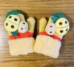 子供用 ミトン 手袋 てんとう虫 採寸値ありのサムネイル