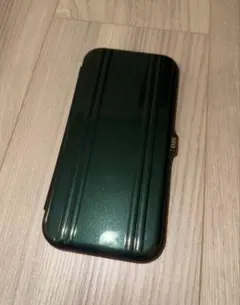 ゼロハリバートン　iPhone16pro ダークグリーンハードケース