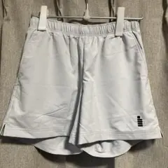 ゴーセン GOSEN ウエア レディースハーフパンツ アイスグレー バドミントン