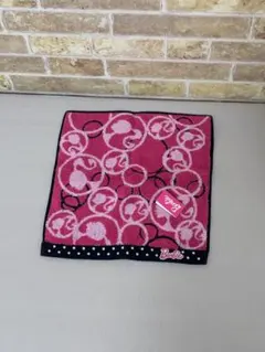 未使用Barbie バービー タオルハンカチ ピンク